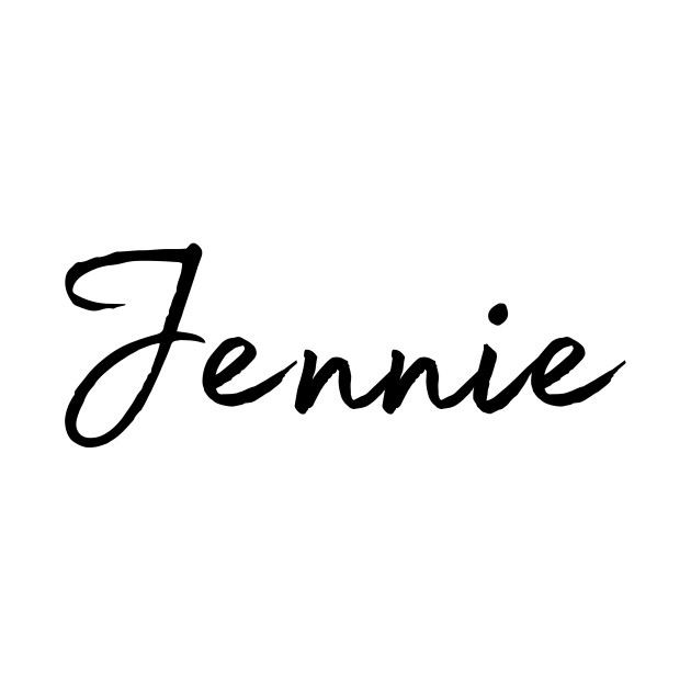 Jennie Name Calligraphy - Jennie - Tank Top | TeePublic