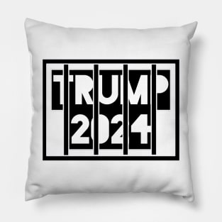 trump for jail 2024 Pillow