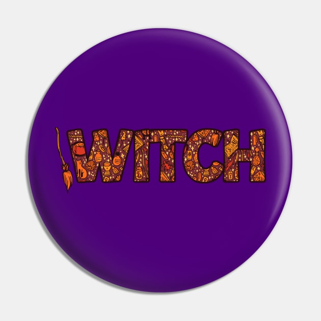 Witch Pin by Olooriel