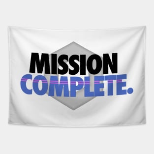 Mission Complete Tapestry