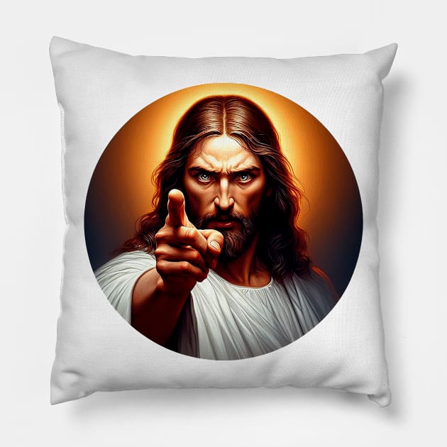 The Lord rebuke you! Pillow by Marccelus