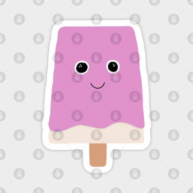 Pink ice cream Magnet by tothemoons