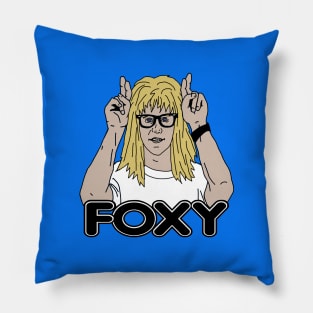 Garth Wayne's World Foxy Pillow