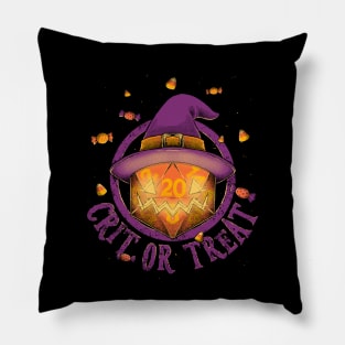 RPG - Halloween - Crit or Treat Pillow