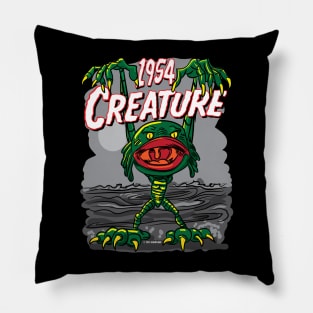 1954 Creature from the Black Lagoon Pillow