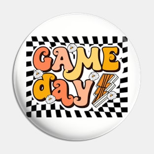 Basketball game day Pin