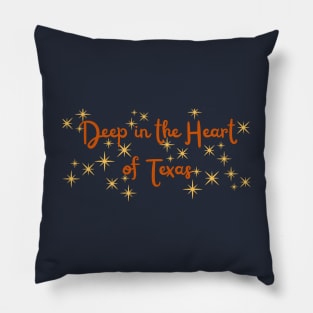 Stars in Texas Pillow