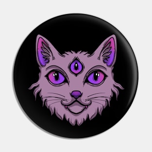 Mystic Cat Pin