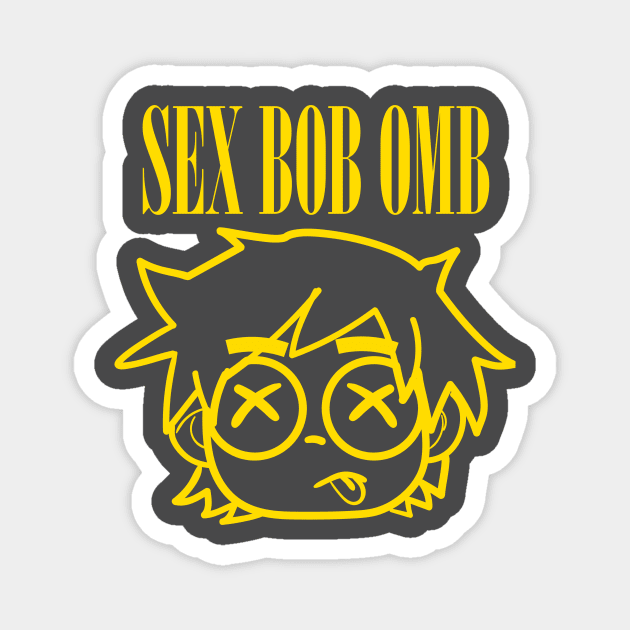 Sex Bob Omb Magnet by sambukino