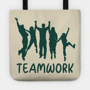 Teamwork makes the dreamwork tees Tote