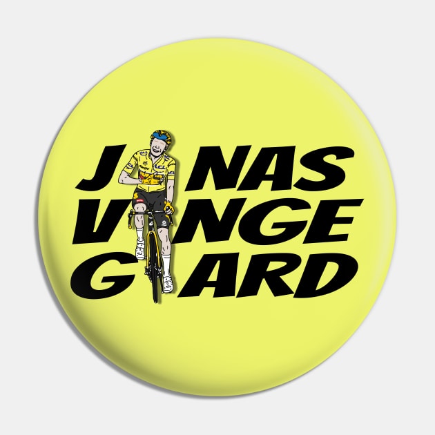 Jonas Vindegaard Champion Tour de France - Text Pin by p3p3ncil