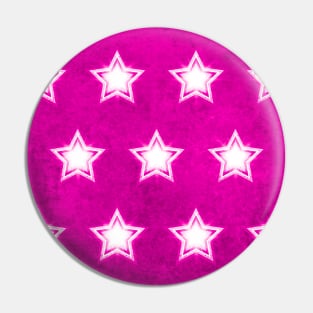 Purple Crystal Star Pattern Cheeky Witch® Pin