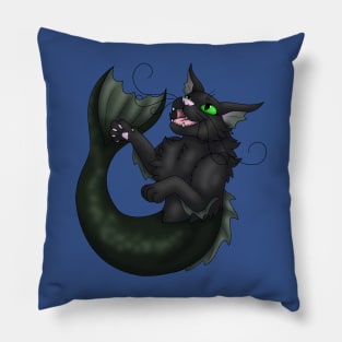 Purrmaid: Black Pillow