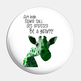 Giraffe Pin