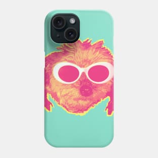 Grunge Poodle Pink Phone Case