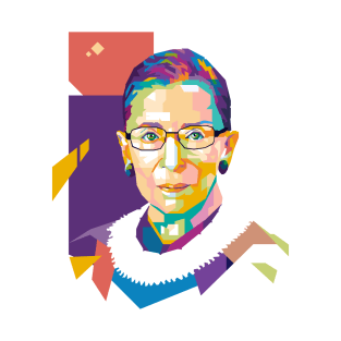 Ruth Bader Ginsburg Popart T-Shirt