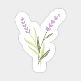 Lively Lavender Magnet