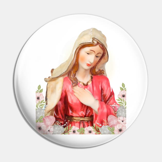 Holy Virgin of Virgin mother mary ceramic image photo Pin by Sparkling Art