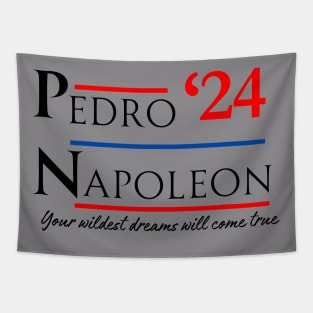 Napoleon Dynamite and Pedro 2024 Presidential Campaign Tapestry