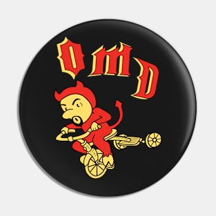 Devil in trouble Pin