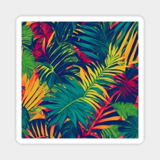 Tropical Palms Magnet