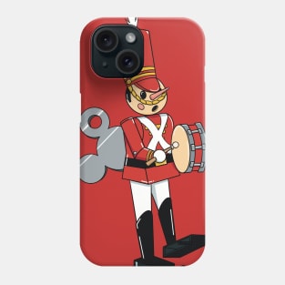 Christmas Toy Solider Drum Player Phone Case