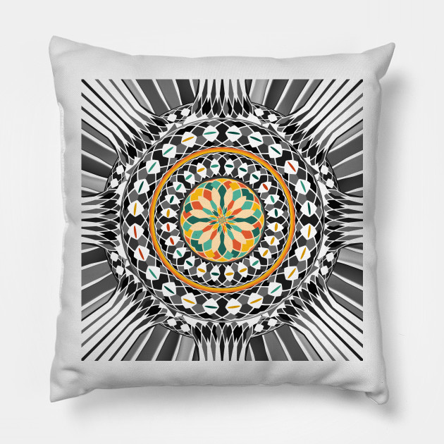 High contrast mandala