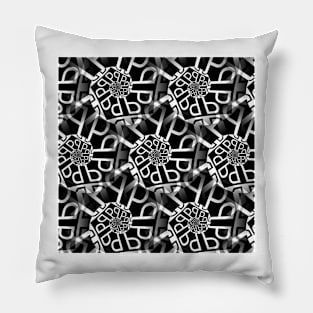 Letter P, the pattern 1 Pillow