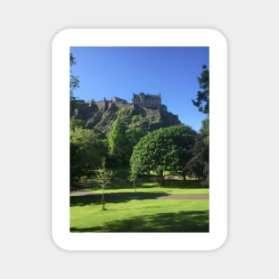 Edinburgh Castle On A Sunny Day Magnet