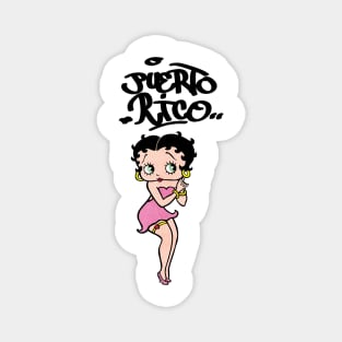 puerto rico betty_boop Magnet