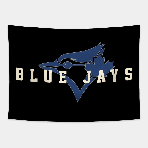 Toronto Blue Jays 4 by Buck Tee Originals Tapestry by Buck Tee