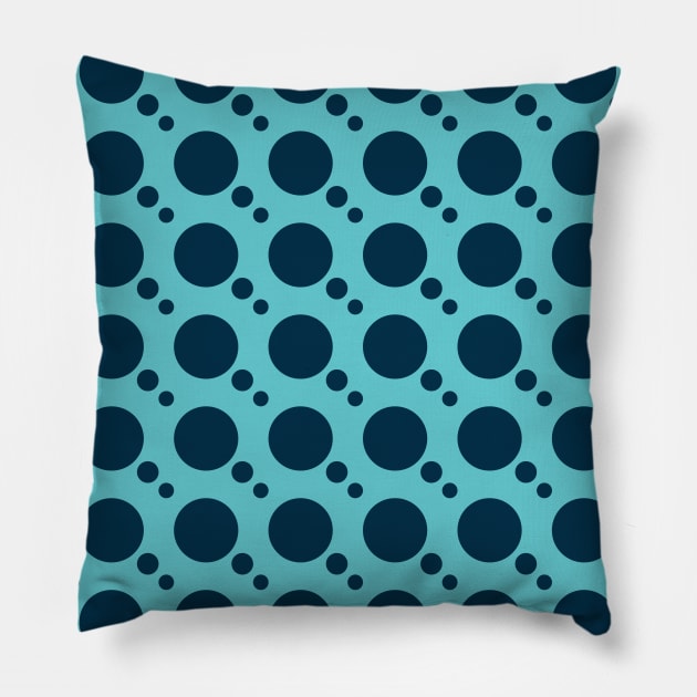 Circle Seamless Pattern 003#001 Pillow by jeeneecraftz