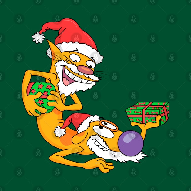 CatDog X'mas by artxlife