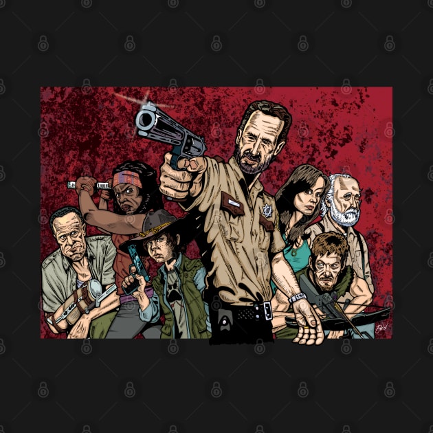 The Walking Dead by Parisi Studios