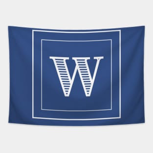 W Monogram Tapestry