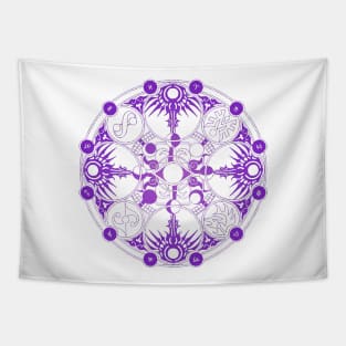 magic circle Tapestry