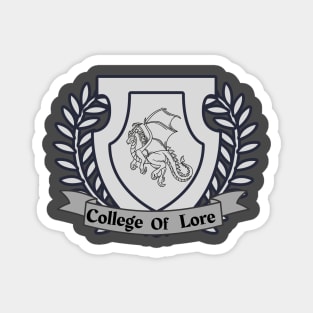 Bard Class College Of Lore Magnet