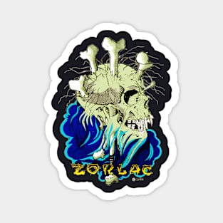 Pushead Zorlac Skull Magnet
