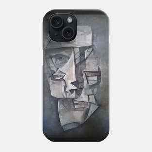 Abstract stone figure Phone Case