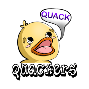 Quackers, Duck Quack, Baby Duck, Twitch Streamer Emote T-Shirt