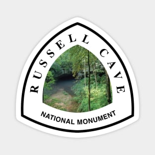 Russell Cave National Monument trail marker Magnet