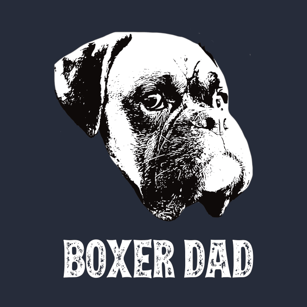 Boxer Dog Dad by DoggyStyles