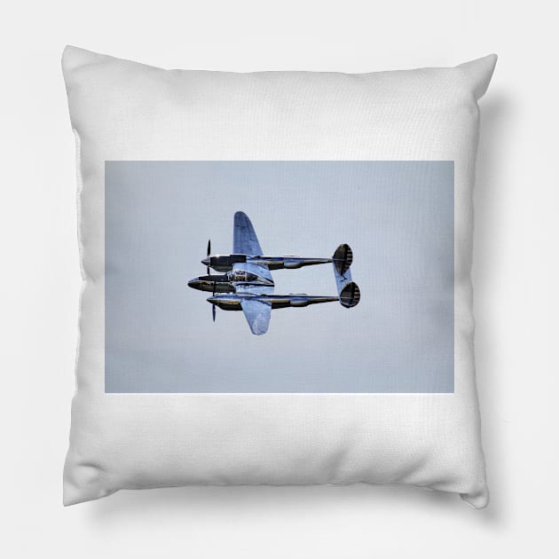 Lockheed P-38 Lightning Pillow by holgermader