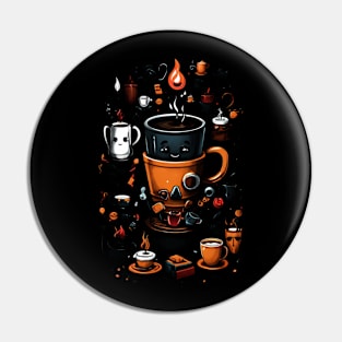 COFFEE LOVERS Pin