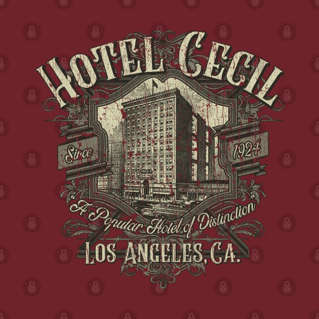 Hotel Cecil Los Angeles 1924 by JCD666