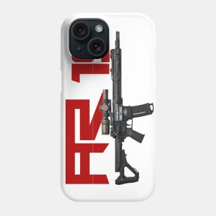 AR 15 in 5.56 and 16inch Phone Case