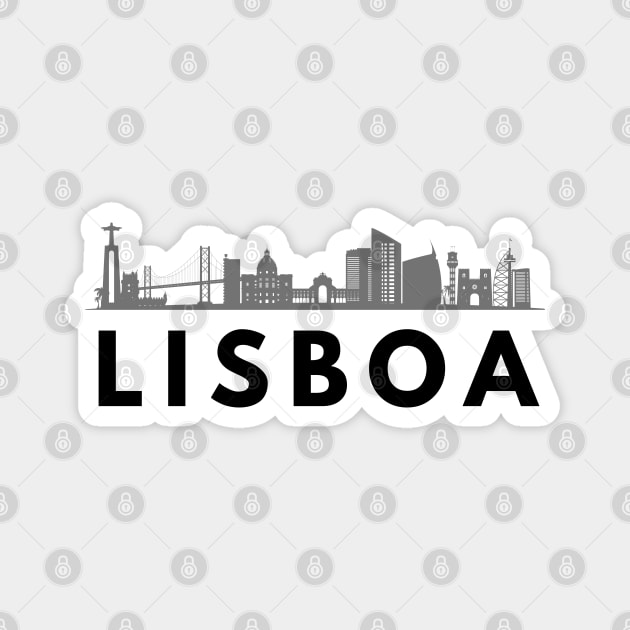 Lisboa (Lisbon City, Portugal) Magnet by Lisbon Travel Shop