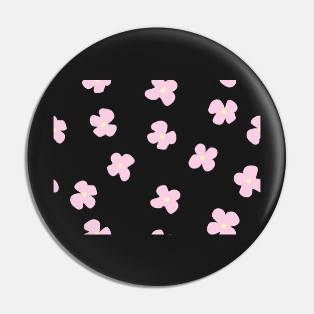 Dainty Pink Flowers Pin by smileykty