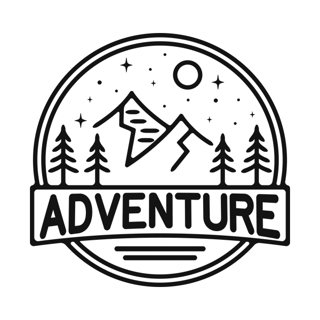 Nature Hiking Adventure by Foxxy Merch