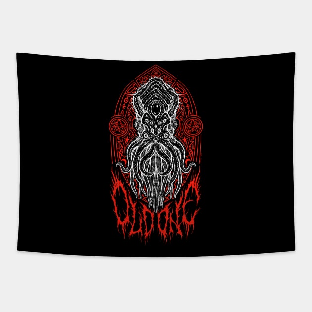 CTHULHU "Old One" Tapestry by Dark & Sticky